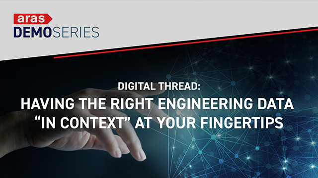 Having the right engineering data in context at your fingertips
