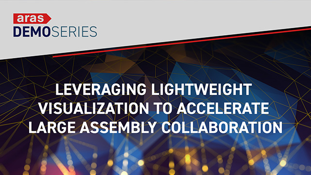 Leveraging lightweight visualization to accelerate large assembly collaboration