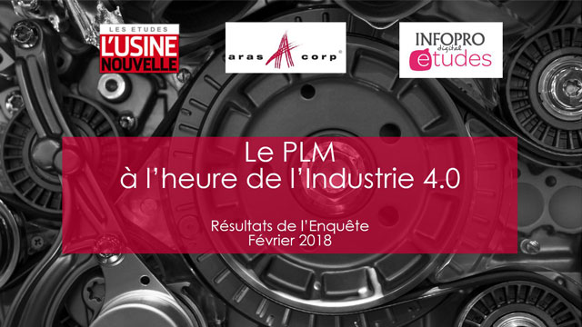 Rapport de l’enquête : le PLM en France à l’heure de l’industrie 4.0