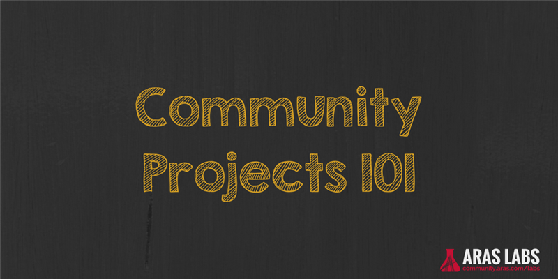 Aras Community Projects 101