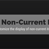 Tech Tip: Style Non-Current Items