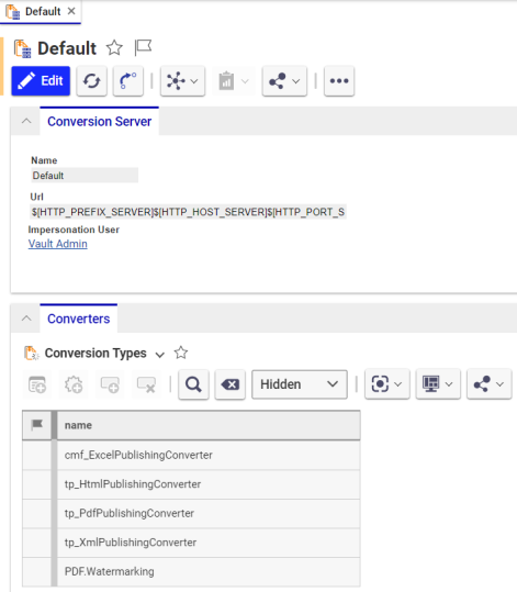 Managing Conversion Rules