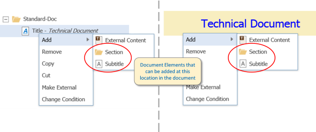 Adding Document Elements