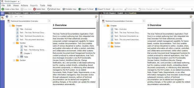 Viewing Documents Side-by-Side