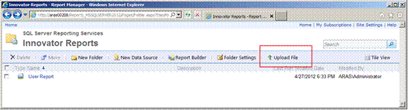 Set Rdl Files Data Source Import the RDL