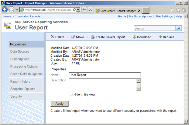 Select the Shared Data Source