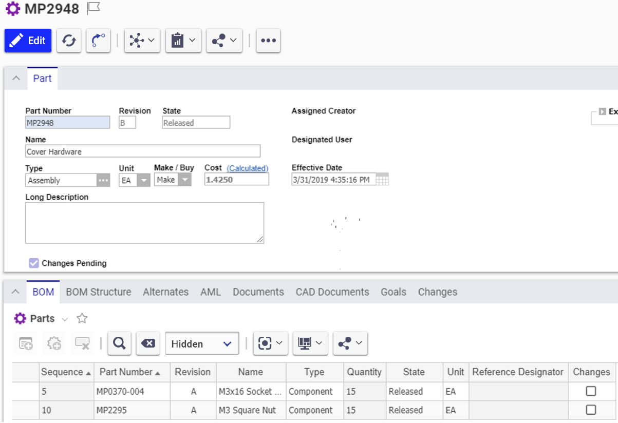 Express Change Management