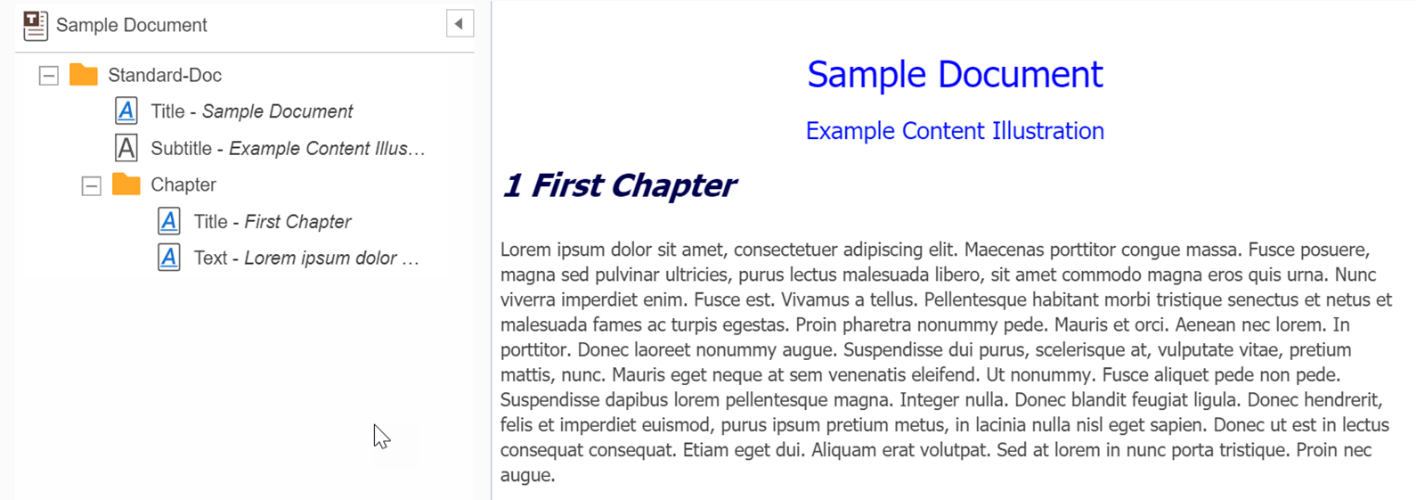 Standard XML Schema
