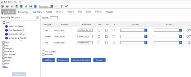 Creating, Sharing and Saving Reports