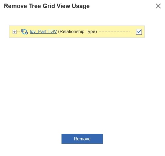 Attaching the Tree Grid View to an ItemType