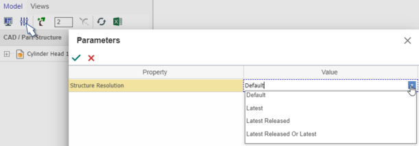 Enabling Structure Resolution in a Query Definition