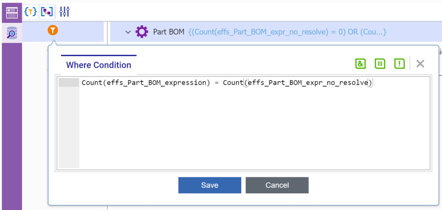 Configuring Logic to Evaluate Effectivity Expressions for Effectivity ...