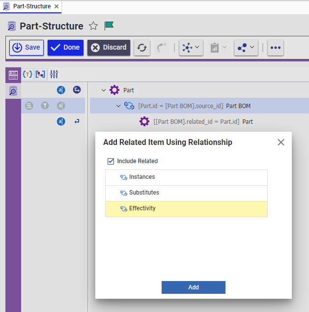 Configuring Effectivity Resolution