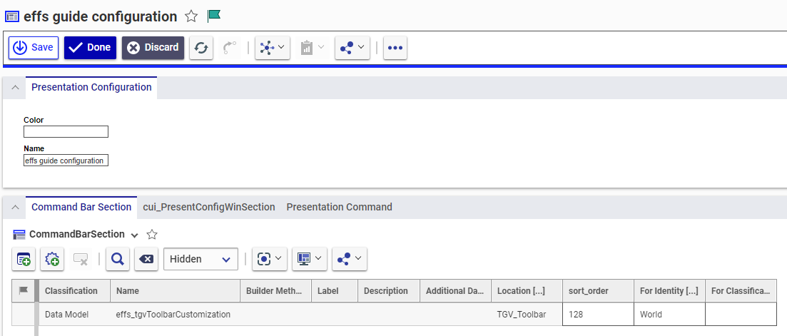 Configuring Effectivity Resolution