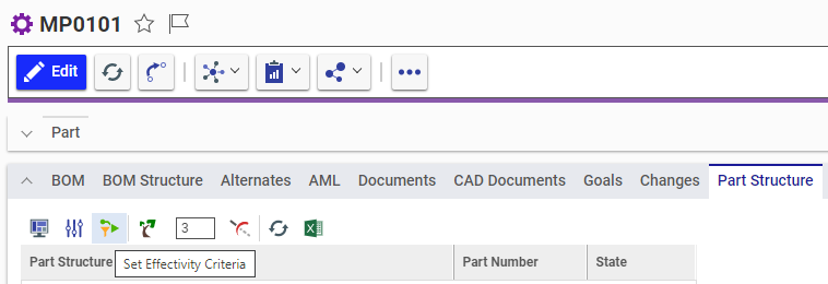 Configuring Effectivity Resolution