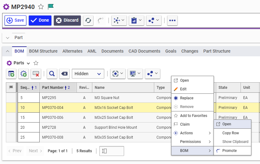Configuring Effectivity Resolution
