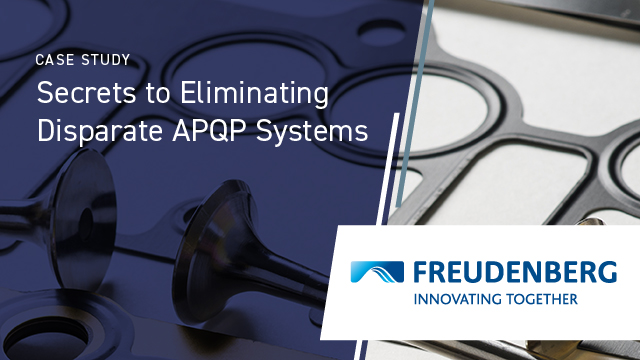 Secrets to Eliminating Disparate APQP Systems with Aras