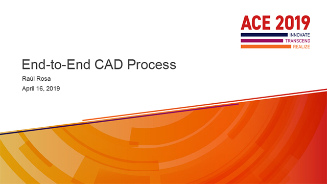 End-toend CAD process