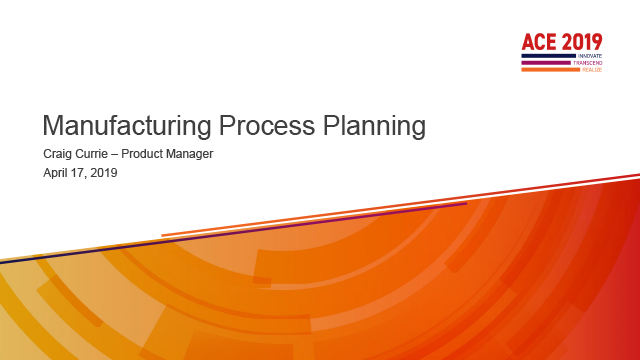 Process Planning with Aras MPP