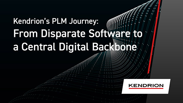 Kendrion’s PLM journey: From disparate software systems to a centralized, digital backbone