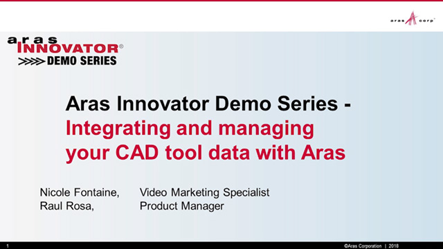 Integrating and Managing Your CAD Tool Data