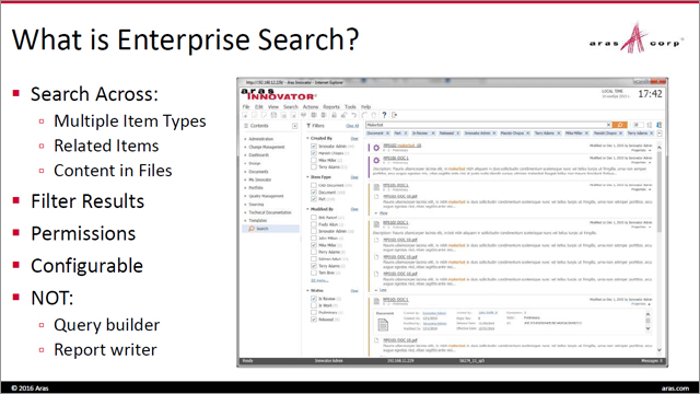 Making Users More Productive with Enterprise Search