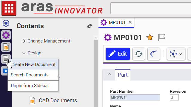 Personalized PLM in Aras Innovator Version 12