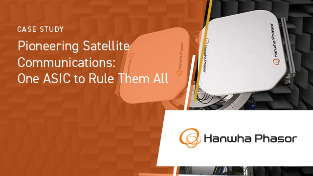Pioneering Satellite Communications: One ASIC to Rule Them All
