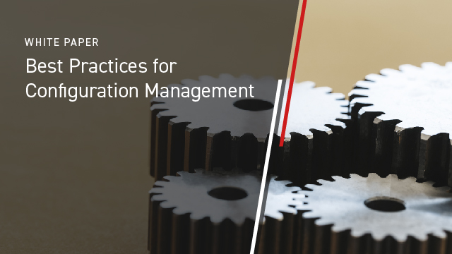 Best Practices for Configuration Management